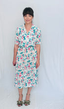 Load image into Gallery viewer, 1980's Halston III Floral Tea Dress