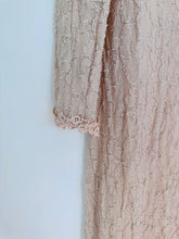 Load image into Gallery viewer, Vintage Lace Dress with Matching Slip, Scarf and Bag