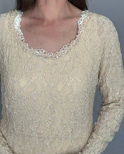 Load image into Gallery viewer, Vintage Lace Dress with Matching Slip, Scarf and Bag