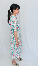 Load image into Gallery viewer, 1980's Halston III Floral Tea Dress