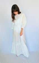 Load image into Gallery viewer, Edwardian Lace Wedding Gown