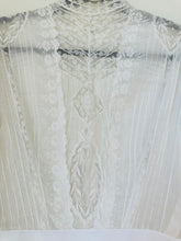 Load image into Gallery viewer, Edwardian Lace Wedding Gown
