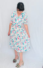 Load image into Gallery viewer, 1980's Halston III Floral Tea Dress