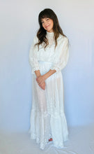 Load image into Gallery viewer, Edwardian Lace Wedding Gown