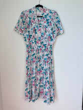 Load image into Gallery viewer, 1980's Halston III Floral Tea Dress
