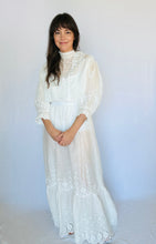 Load image into Gallery viewer, Edwardian Lace Wedding Gown