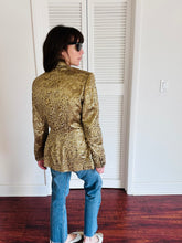 Load image into Gallery viewer, Vintage Sophie Sitbon Gold Lace Blazer