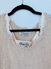 Load image into Gallery viewer, Vintage Lace Dress with Matching Slip, Scarf and Bag