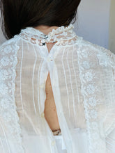 Load image into Gallery viewer, Edwardian Lace Wedding Gown