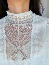 Load image into Gallery viewer, Edwardian Lace Wedding Gown
