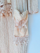 Load image into Gallery viewer, Vintage Lace Dress with Matching Slip, Scarf and Bag
