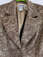 Load image into Gallery viewer, Vintage Sophie Sitbon Gold Lace Blazer
