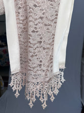 Load image into Gallery viewer, Vintage Lace Dress with Matching Slip, Scarf and Bag