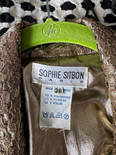 Load image into Gallery viewer, Vintage Sophie Sitbon Gold Lace Blazer