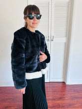 Load image into Gallery viewer, Saks Faux Fur Jacket