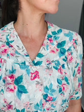 Load image into Gallery viewer, 1980's Halston III Floral Tea Dress