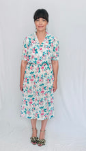 Load image into Gallery viewer, 1980's Halston III Floral Tea Dress