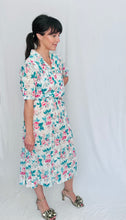 Load image into Gallery viewer, 1980's Halston III Floral Tea Dress