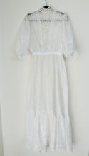 Load image into Gallery viewer, Edwardian Lace Wedding Gown