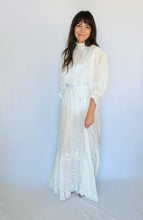 Load image into Gallery viewer, Edwardian Lace Wedding Gown