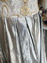 Load image into Gallery viewer, Vintage Silver Lamè Gown