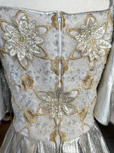 Load image into Gallery viewer, Vintage Silver Lamè Gown