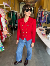 Load image into Gallery viewer, Petite Sophisticate Military Blazer