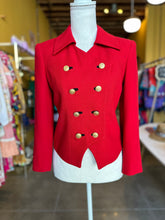 Load image into Gallery viewer, Petite Sophisticate Military Blazer