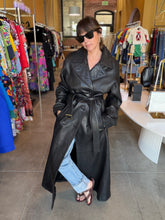 Load image into Gallery viewer, Marc New York Leather Trench
