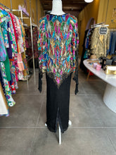 Load image into Gallery viewer, Vintage Sequin and Beaded Gown