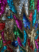 Load image into Gallery viewer, Vintage Sequin and Beaded Gown