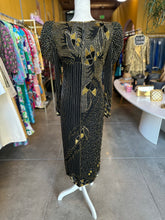 Load image into Gallery viewer, Vintage Rambob Sequin and Beaded Gown
