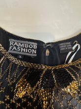 Load image into Gallery viewer, Vintage Rambob Sequin and Beaded Gown