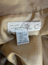 Load image into Gallery viewer, Pearl C Silk Bomber Jacket