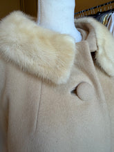 Load image into Gallery viewer, Vintage Lilli Ann Wool and Fur Coat