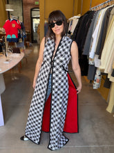 Load image into Gallery viewer, Vintage Windowpane Check Duster