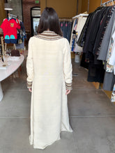 Load image into Gallery viewer, Rare Greek Raw Silk Duster