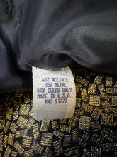 Load image into Gallery viewer, Lillie Rubin Gold Blazer
