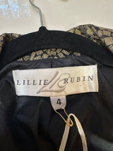 Load image into Gallery viewer, Lillie Rubin Gold Blazer