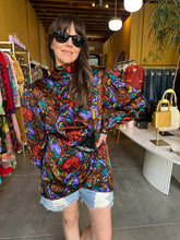 Load image into Gallery viewer, Vintage Silk Wrap Blouse