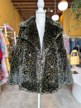 Load image into Gallery viewer, Zadig & Voltaire Leopard Faux Fur Coat