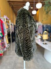 Load image into Gallery viewer, Zadig & Voltaire Leopard Faux Fur Coat