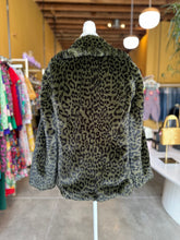 Load image into Gallery viewer, Zadig & Voltaire Leopard Faux Fur Coat