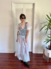 Load image into Gallery viewer, Vintage Sheer Lace Dress