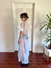 Load image into Gallery viewer, Vintage Sheer Lace Dress