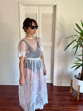 Load image into Gallery viewer, Vintage Sheer Lace Dress