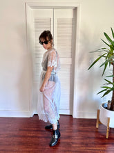 Load image into Gallery viewer, Vintage Sheer Lace Dress