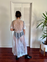 Load image into Gallery viewer, Vintage Sheer Lace Dress