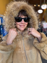 Load image into Gallery viewer, Marvin Richards Suede and Fur Coat
