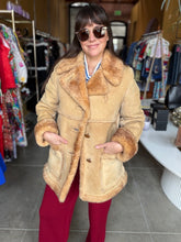 Load image into Gallery viewer, Vintage Makray Shearling Coat
